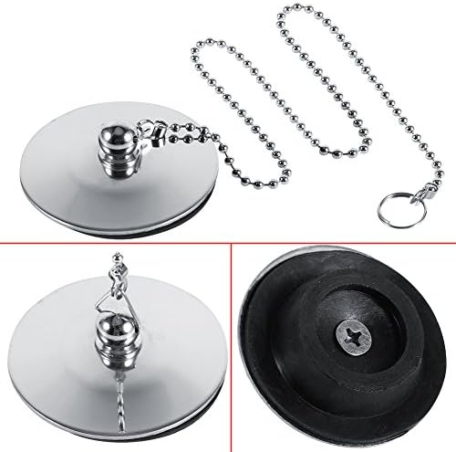 Zerodis Universal Bath Plug with Chain