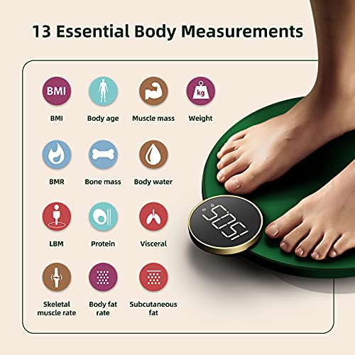 Posture Digital Bathroom Scale 400Lb Green