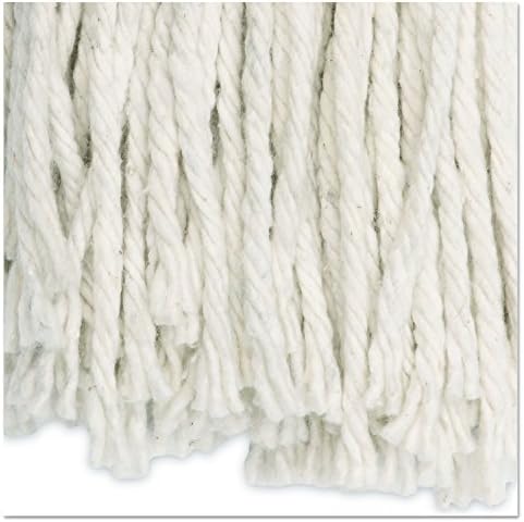 Boardwalk BWK2020CEA Cut-End Cotton Wet Mop Head - White