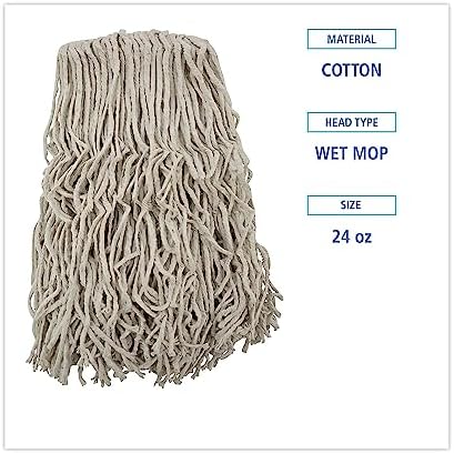 Boardwalk CM20024 Cotton Mop Heads 12Carton 1