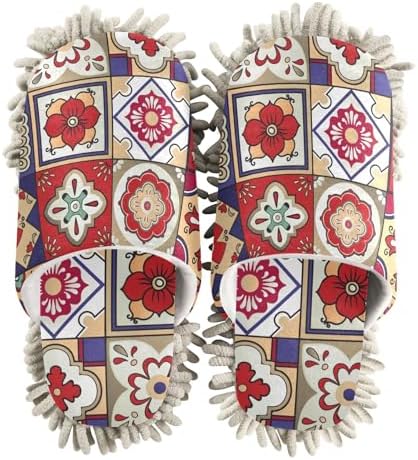 Sinestour Mop Slippers with Microfiber Padding