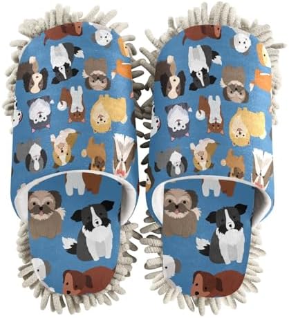 Sinestour Mop Slippers for Easy Floor Cleaning