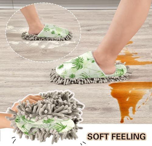Microfiber Slippers for Floor Cleaning Universal Size L