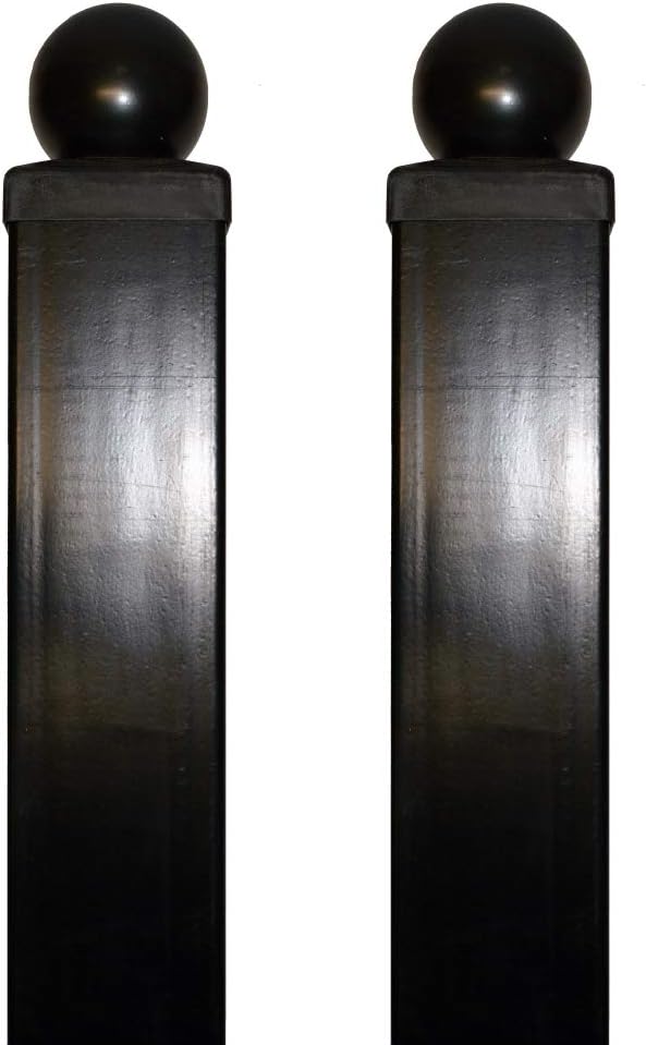 ALEKO Garden Gate Posts Set of 2 75 Ft x 24 Inch