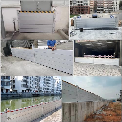 High Flood Control Baffle 100cm Yard Gate Flood Barrier