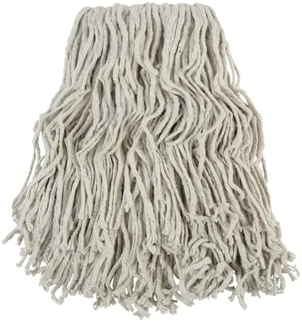 Boardwalk BWKCM02024S Banded Cotton Mop Head 24 White 12 Per Carton