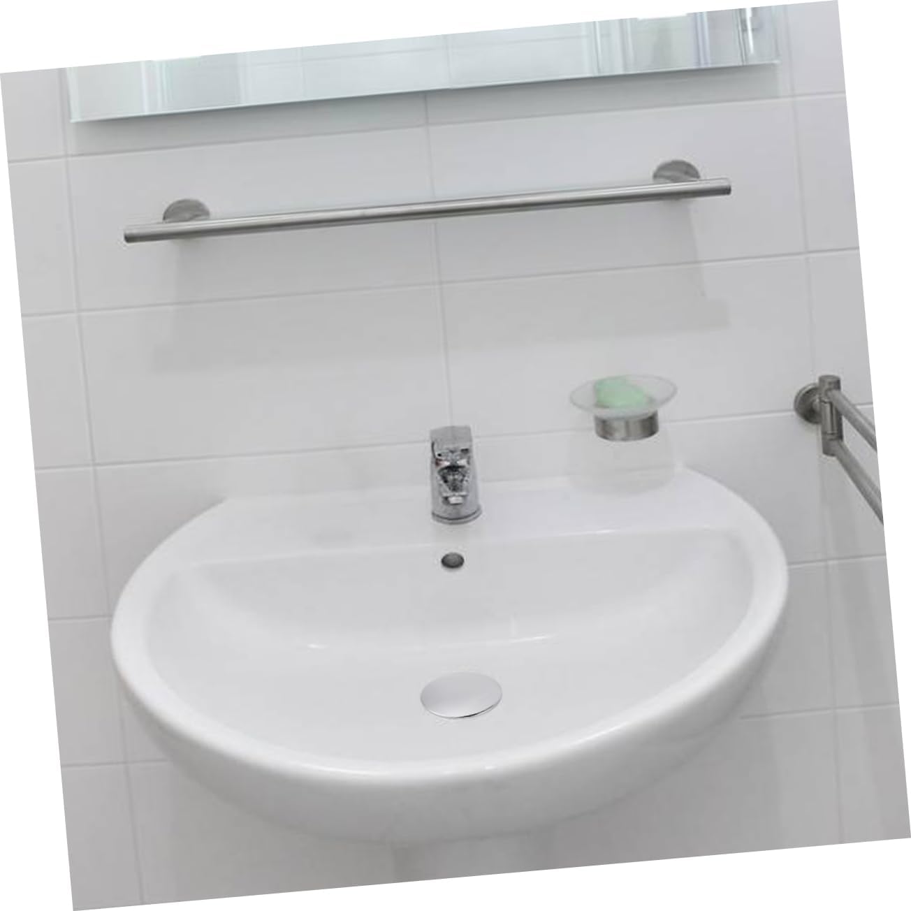 TEHAUX Pop Up Bathtub Drain Cover Zinc Alloy Easy Clean