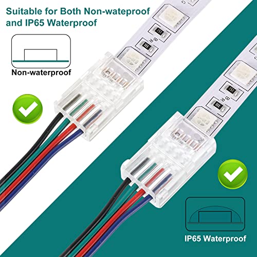iCreating 328ft 22 AWG 4Pin RGB LED Strip Wire Cable Strand