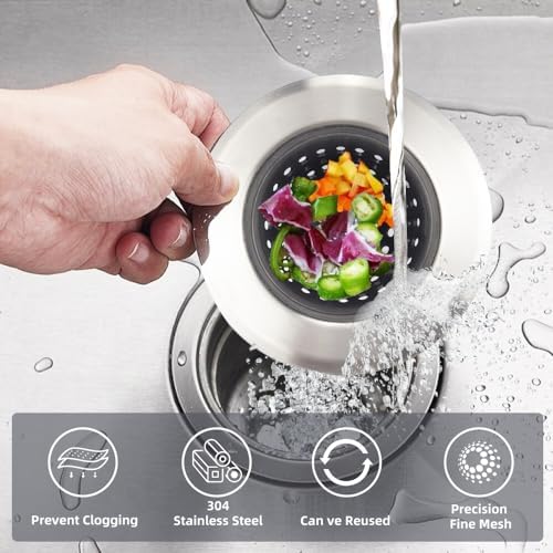 PROFECTUS Kitchen Set of 2 Sink Strainers