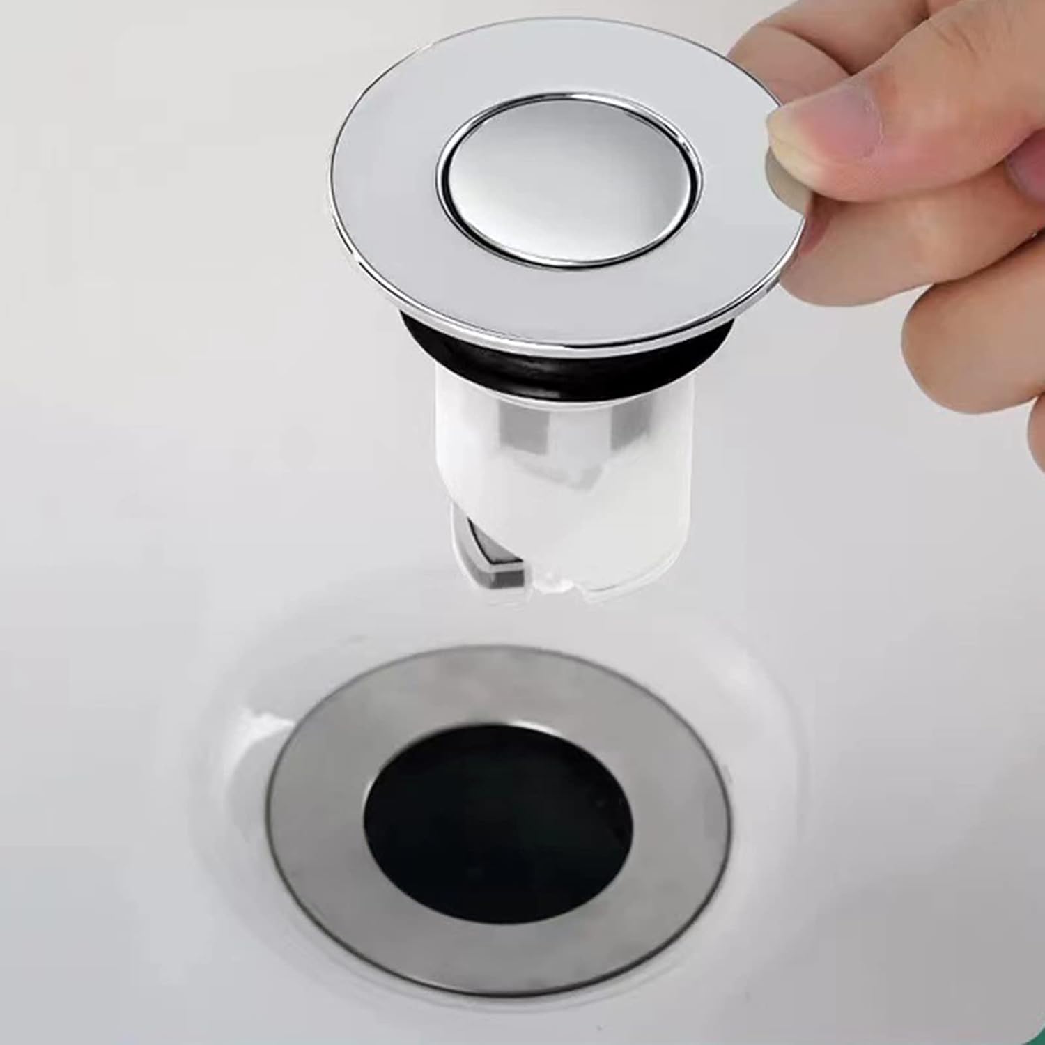 KAKASEA Press Bounce Basin Drain Filter