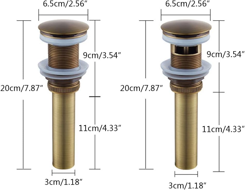 DGHJO Bathroom Sink Drain Plug with Holes