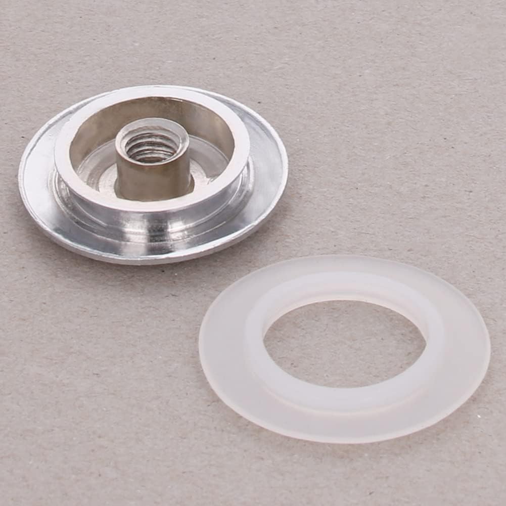 Bettomshin 2Pcs Basin Sink Drain Stopper with Push Button