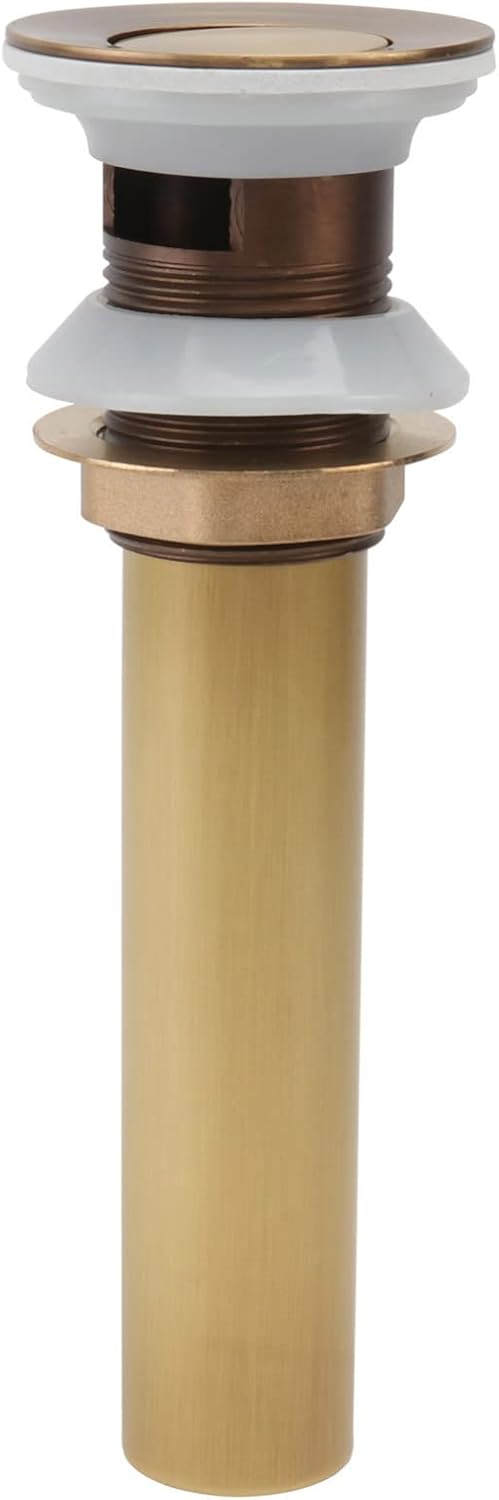 Artibetter Copper Sink Drain Strainer with Overflow Prevention 1