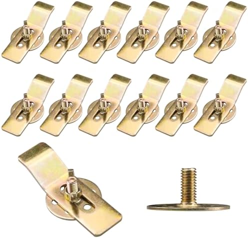 12PCS Undermount Sink Clips Gold Clamps