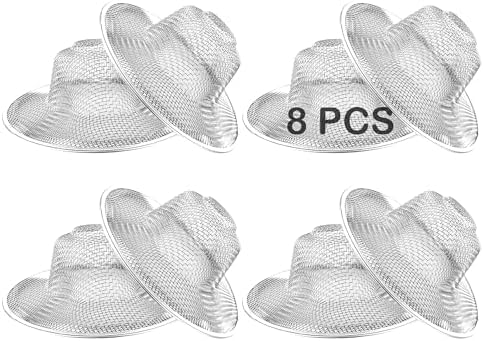 8PCS Metal Mesh Sink Strainer for Kitchen Bathroom