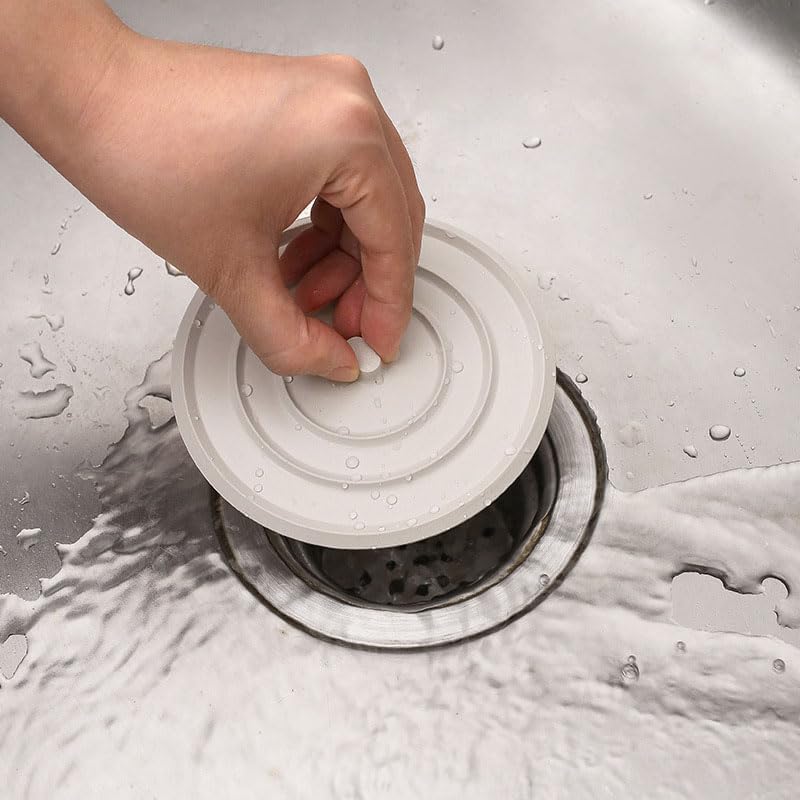 Ruiwaer 4PCS Universal Sink Stopper with Leak-Free Design