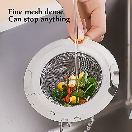 ALINNA 2 Pack Stainless Steel Sink Strainer for Kitchen Bathroom