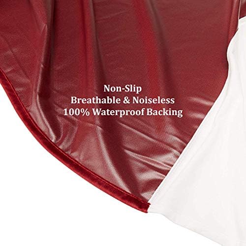 Cyclelininers - Waterproof Period Bed Sheet Protector FullQueen Burgundy