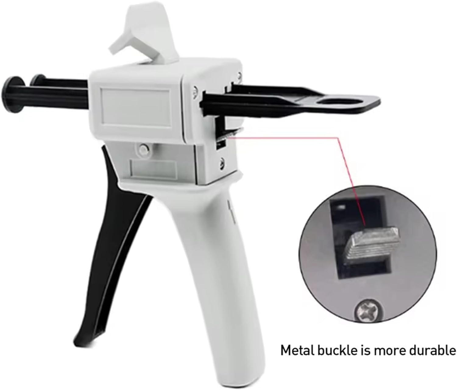 11 AB Epoxy Glue Gun Kit with Holder and Push Rod