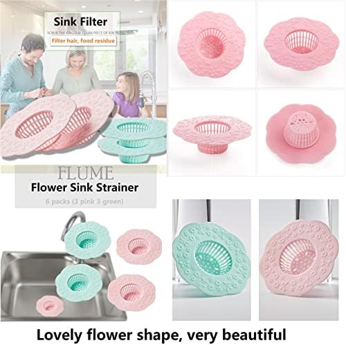 Wild Tribe Flower Shape Drain Strainer Set of 6
