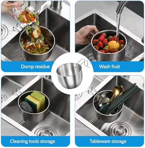 DINGPAI Stainless Steel Sink Food Catcher