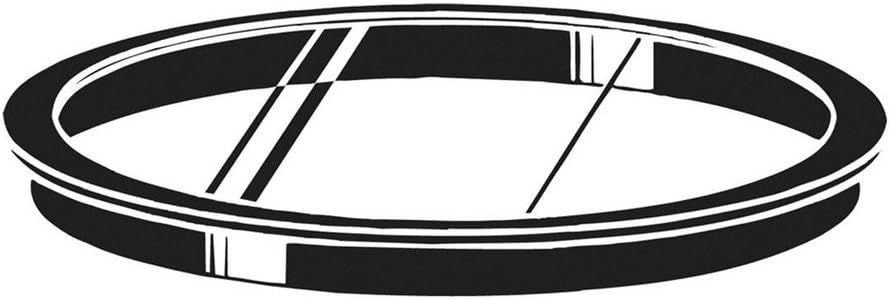 Kichler 6 Inch Accessory Lens Black 9536BK