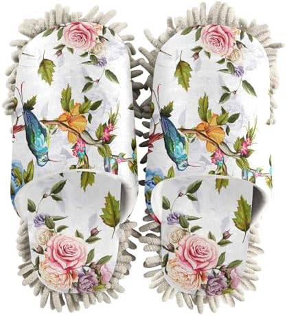 Sinestour Mop Slippers for Floor Cleaning Washable