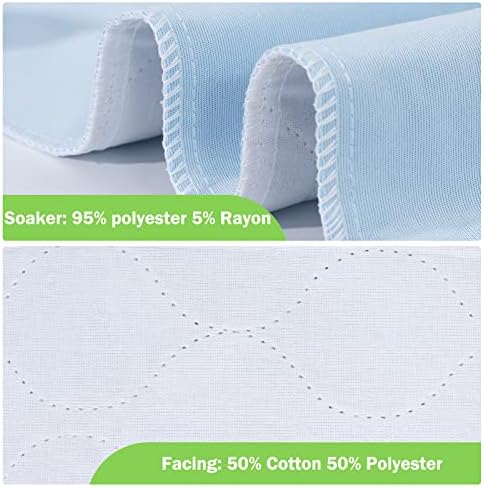 Green Life Universe Reusable Incontinence Bed Pad 30x34 6 Pack