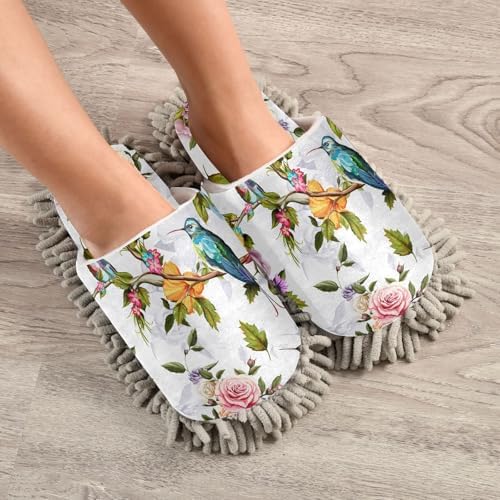 Sinestour Mop Slippers for Floor Cleaning Washable
