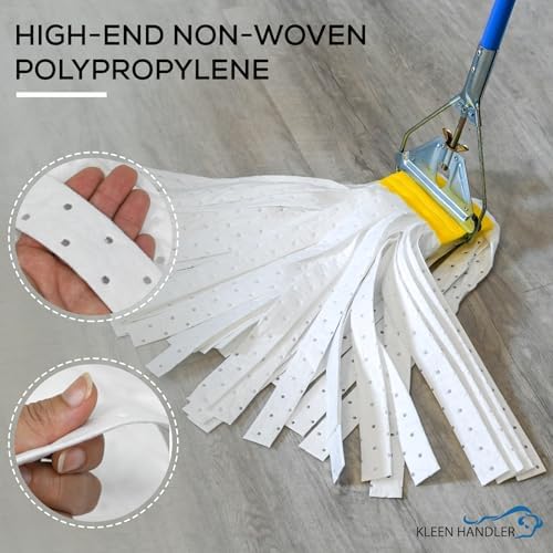 KLEEN HANDLER 6-Pack Mop Head Replacement for Oil Spills