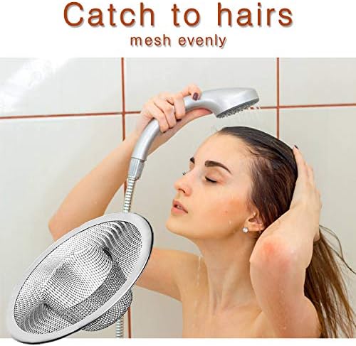 4pcs Heavy Duty Stainless Steel Kitchen Sink Strainer