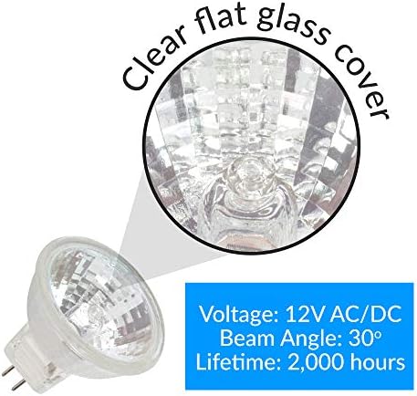 Simba Lighting 10W MR11 Halogen Spotlight Bulbs 2 Pack