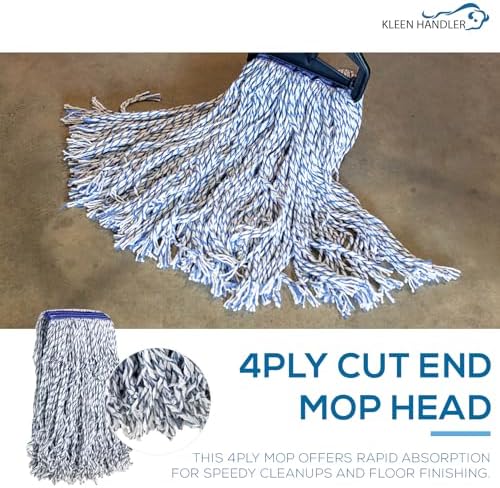 KLEEN HANDLER Cut End Finish Mop Replacement Head