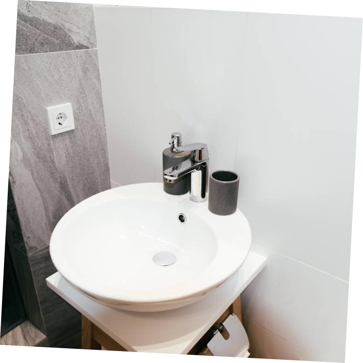 TEHAUX Pop Up Bathtub Drain Cover Zinc Alloy Easy Clean
