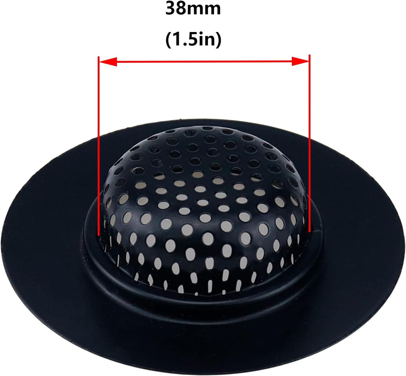 Antrader Kitchen Sink Strainer 2 Pack Black 3 Top 15 Basket