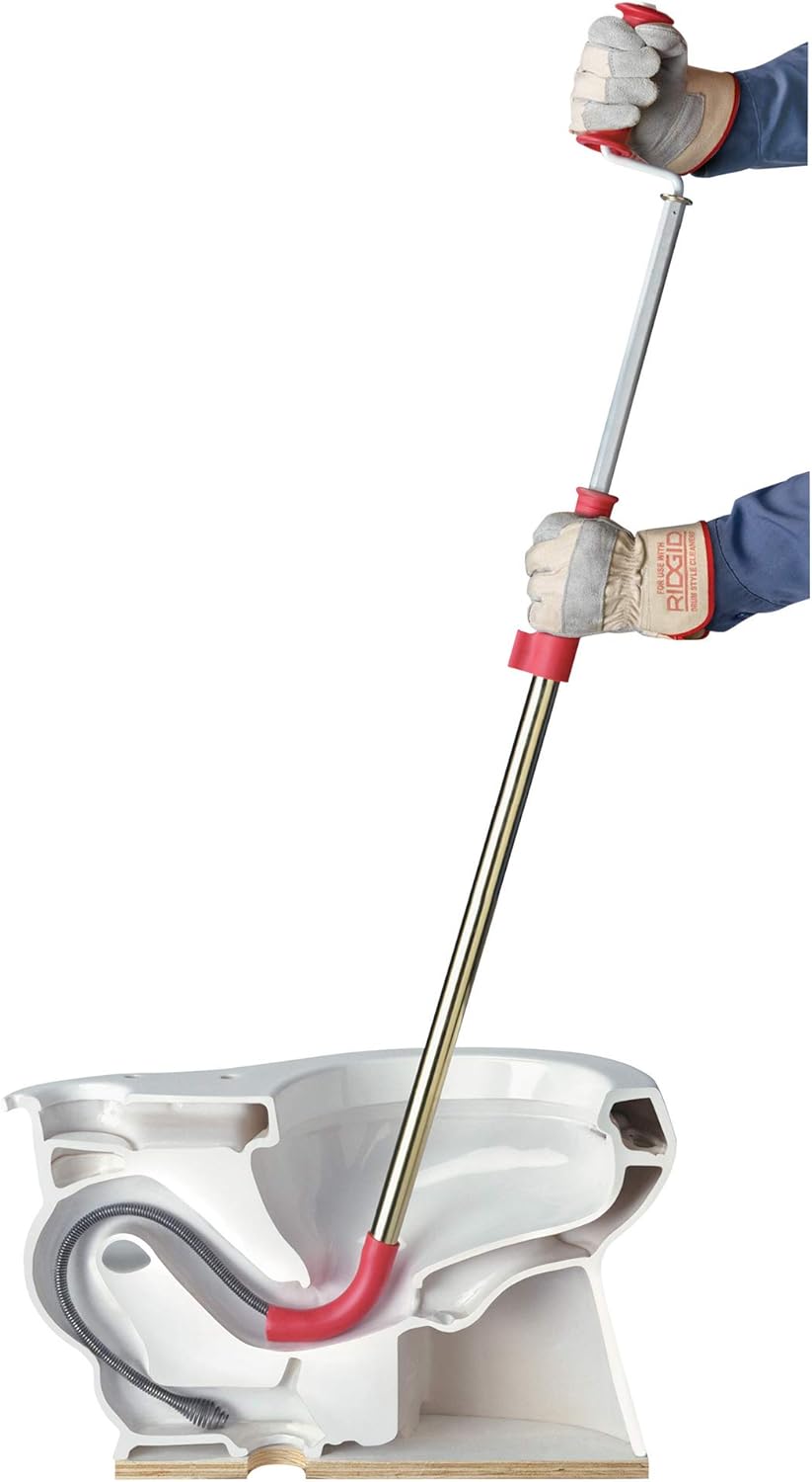 Ridgid 59797 K-6 Toilet Auger with Bulb Head 1