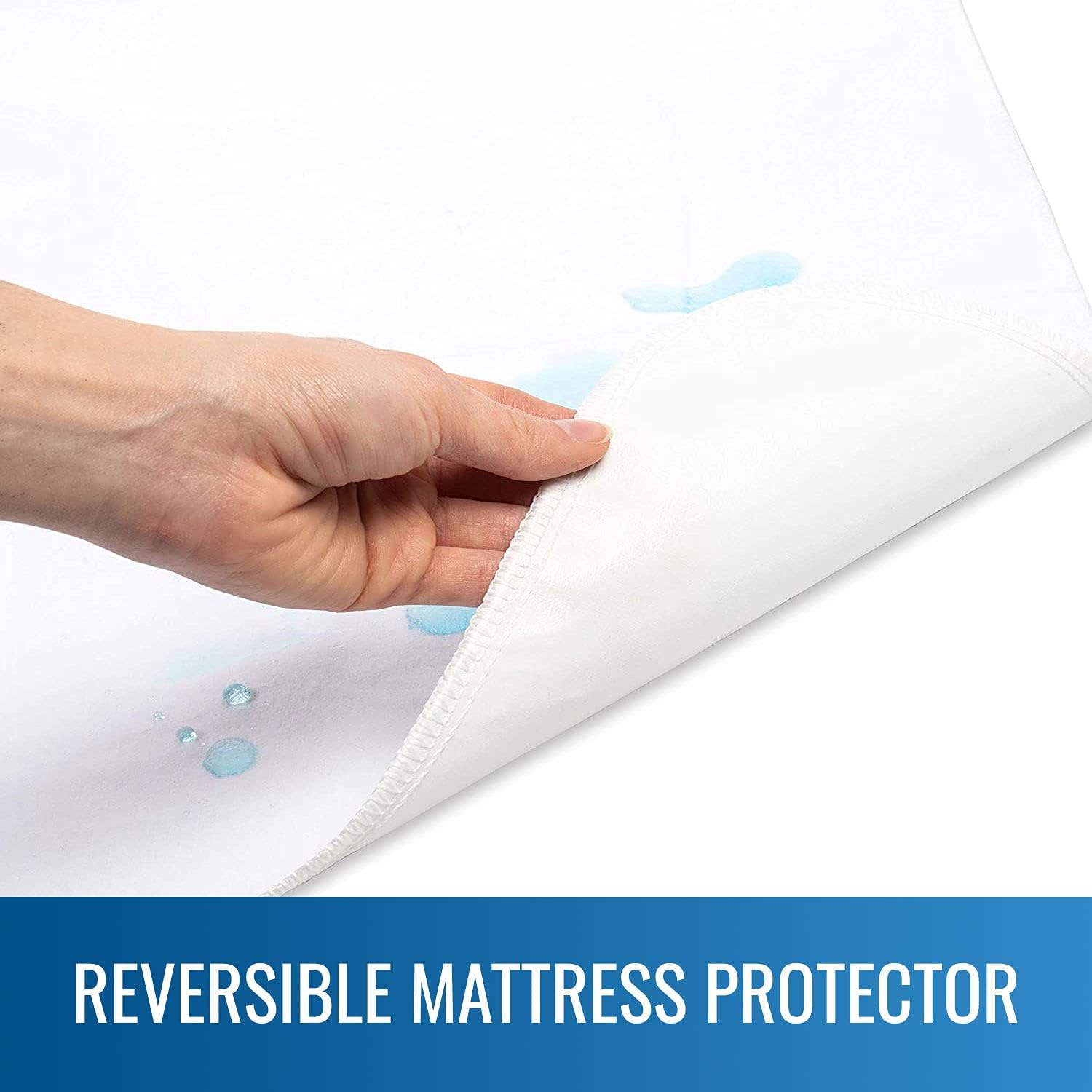 DMI Waterproof Sheet Reversible Mattress Protector 36 x 72