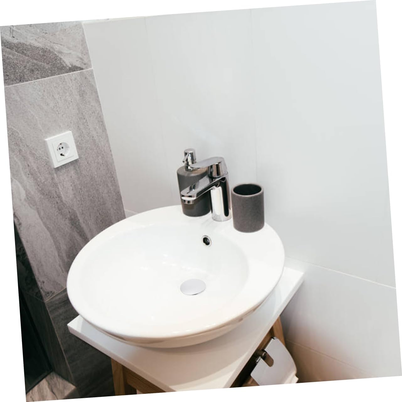 Jojofuny Bath Tub Drain Stopper Pop-Up Cover