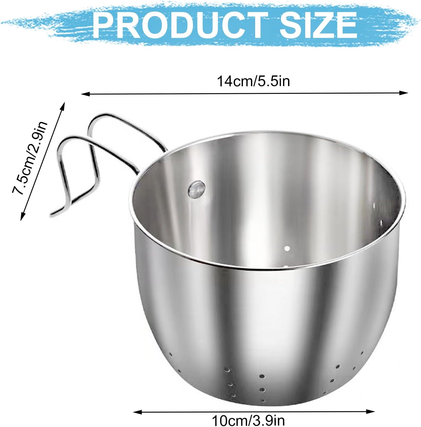 DINGPAI Stainless Steel Sink Food Catcher