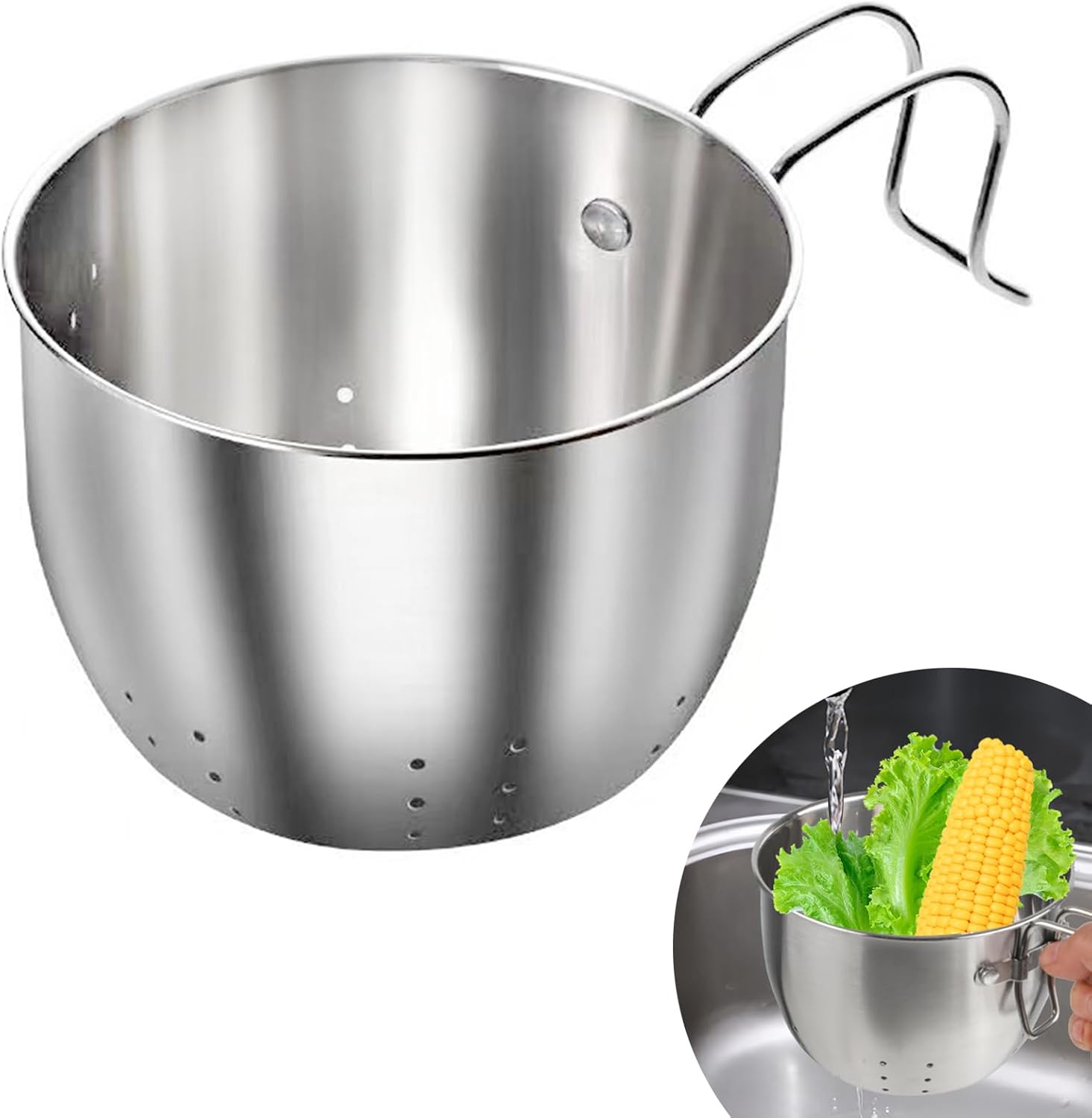 DINGPAI Stainless Steel Sink Food Catcher