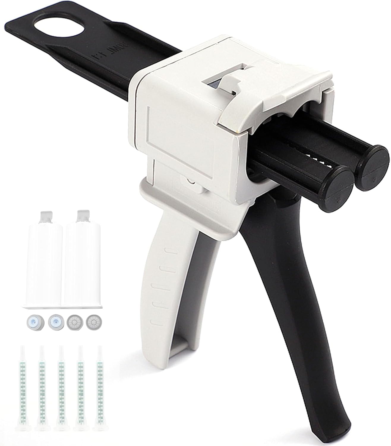11 AB Epoxy Glue Gun Kit with Holder and Push Rod