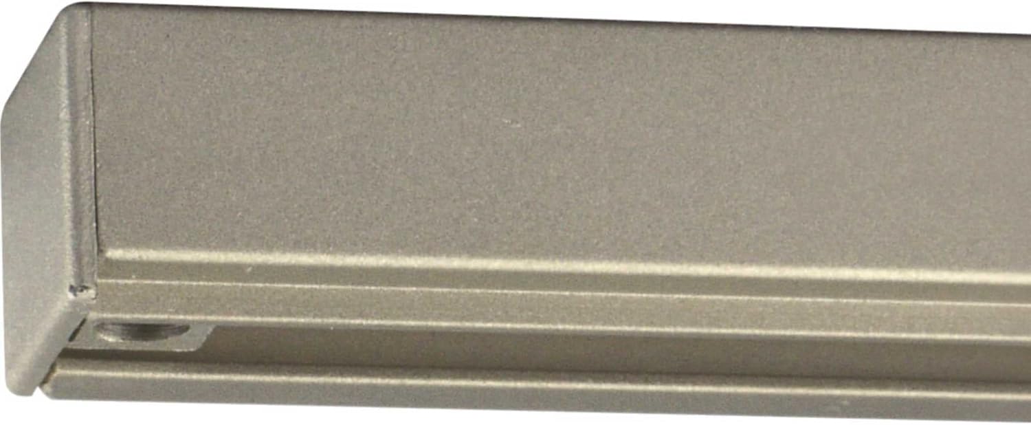 Progress Lighting AlphaTrak Track Section 12 Brushed Nickel
