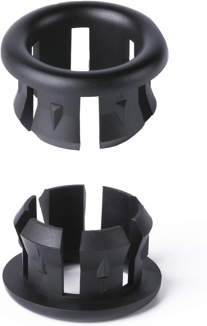 VRSS 6-Claw Sink Overflow Cap 6Pcs Black 1