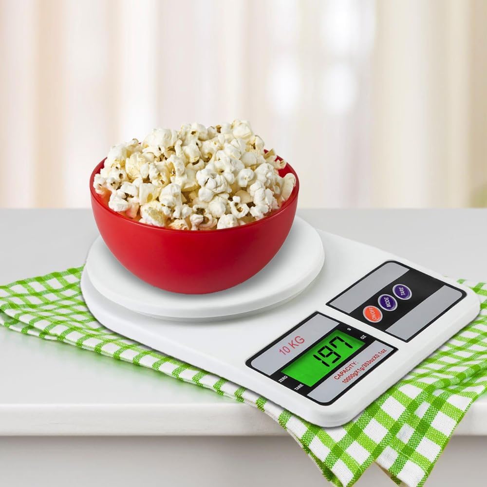 Digital Kitchen Scale 22lb 10kg Capacity Food Scale with ozg Units