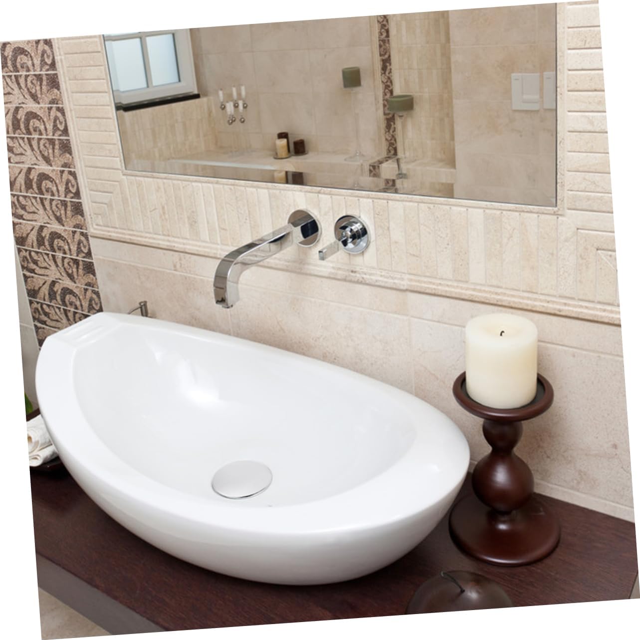 Zinc Alloy Pop-up Tub Drain Stopper with Cover