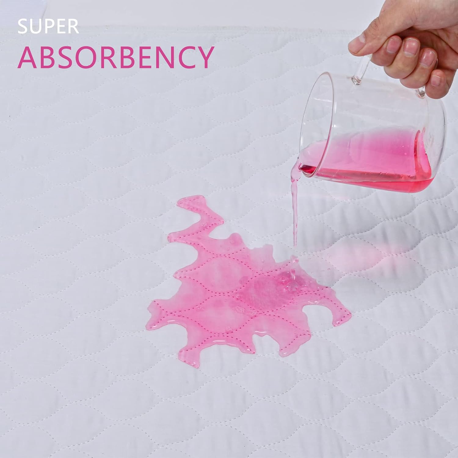 ECONAZOLE Reusable Incontinence Bed Pads with 6 Handles