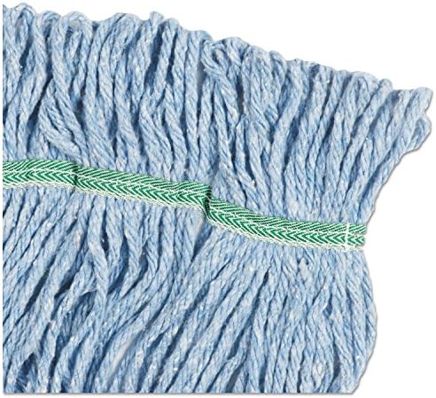 Boardwalk BWK502BLEA 5 in Headband Super Loop Mop Heads - Blue