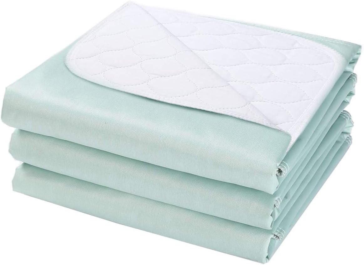 MBJERRY Washable Waterproof Incontinence Bed Pads - 24 x 34 Inch