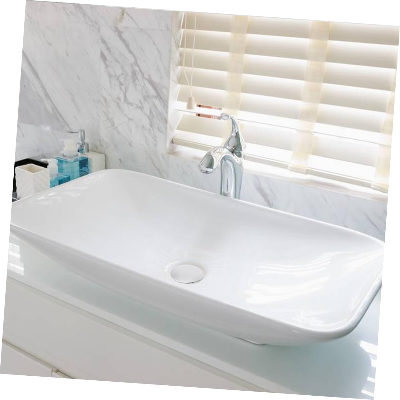 Veemoon Zinc Alloy Pop Up Drain Stopper for Bath and Sink