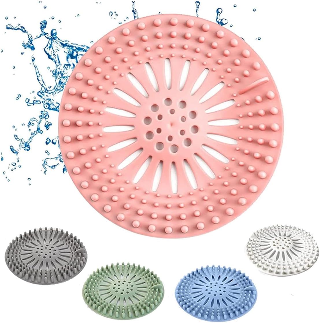 Drain Strainers Hair Catcher Pack of 5